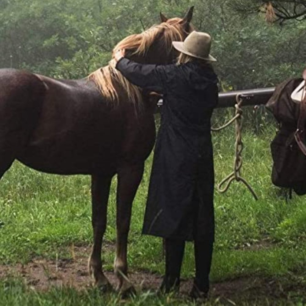 Outback Trading Company Long Rain Coat Size Medium